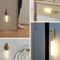 Rechargeable motion sensor LED night light, product view